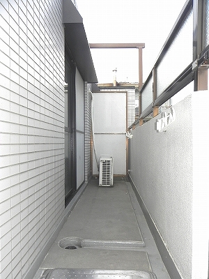 聖護院谷口マンション ベランダ