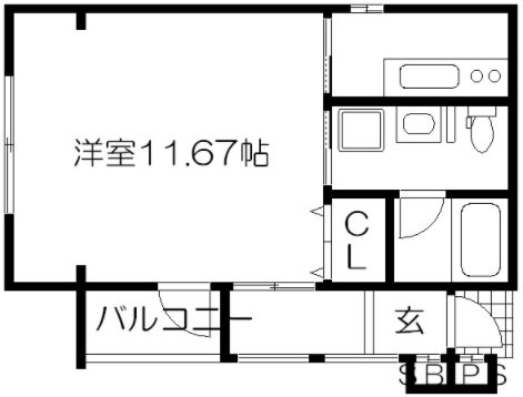 カーサ神宮丸太町 間取り
