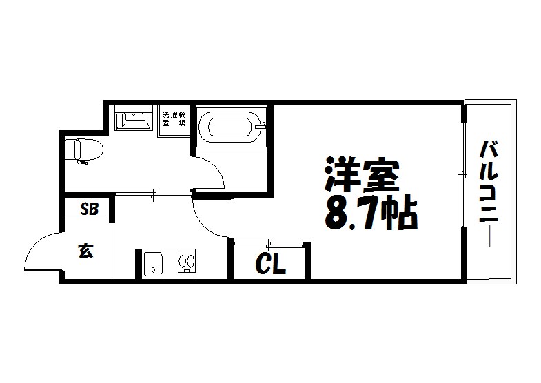 レジディア洛北 間取り