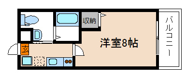 フラッティ智恵光院 間取り