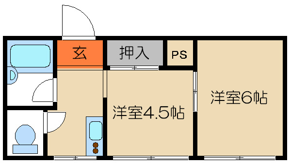 ビューパレス吉田 間取り