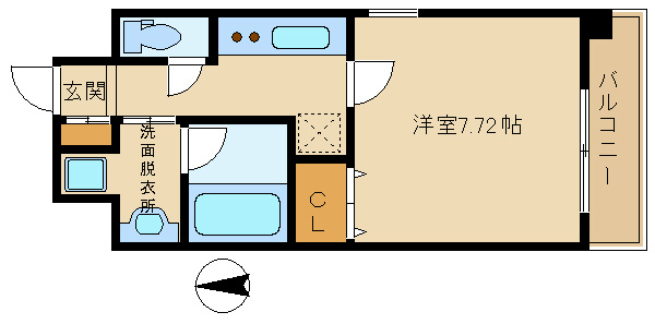 アスヴェル京都西陣 間取り