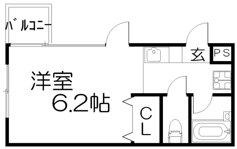 フォーブル高野 間取り