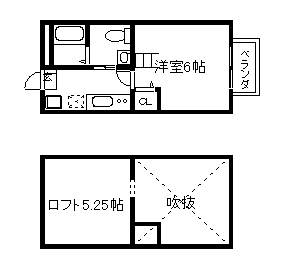 ロフティ北白川 間取り