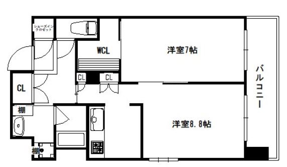 アスヴェル京都烏丸五条 間取り