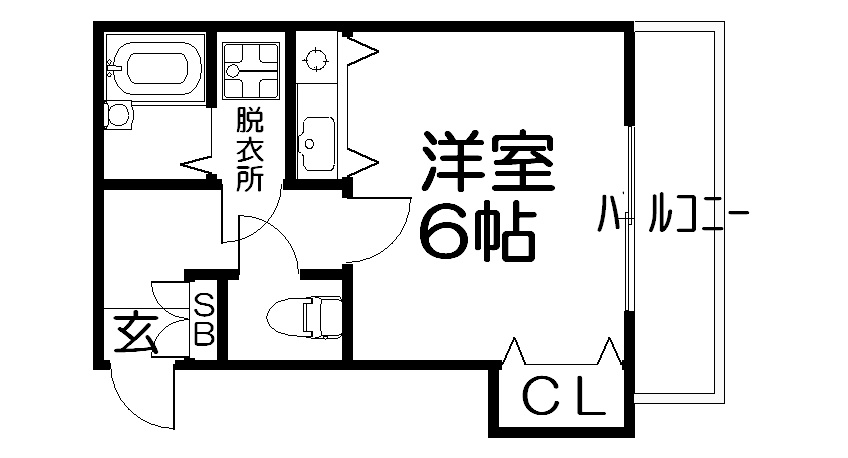 熊野道谷口マンション 間取り