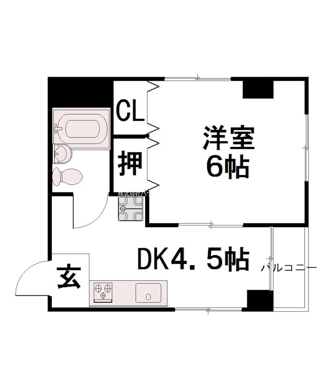サニーヴィラ洛北 間取り