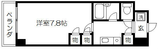 サンシティ御所西 間取り