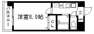 アート衣笠 間取り