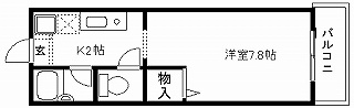 鴨川WEST 間取り