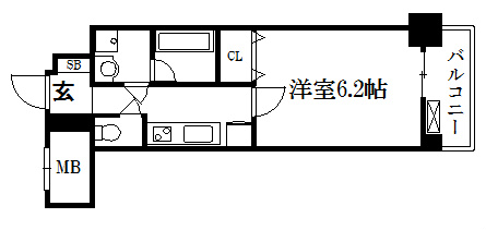 アスヴェル京都外大前 間取り