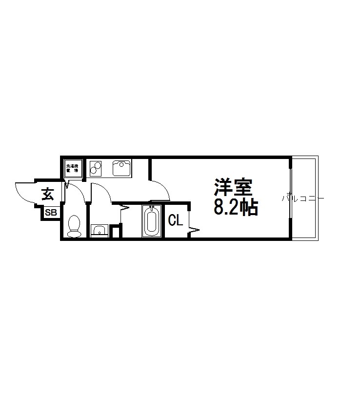 ベラジオ京都一乗寺 間取り