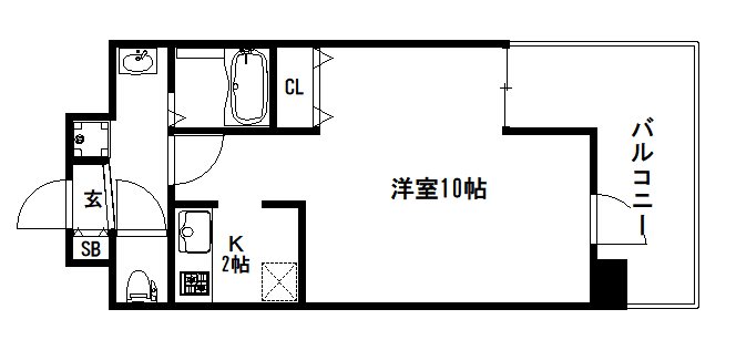 アスヴェル京都御所前Ⅱ 間取り
