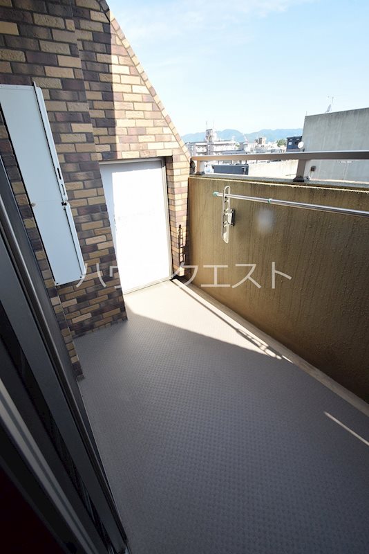アスヴェル京都御所前Ⅱ ベランダ