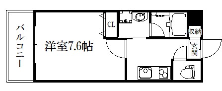 ベラジオ京都西院ウエストシティ 間取り
