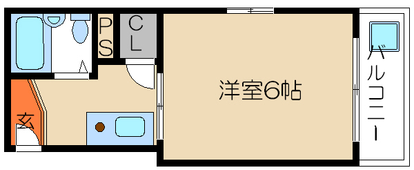 コーポ新道 間取り