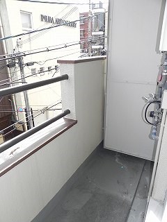 コーポ新道 ベランダ