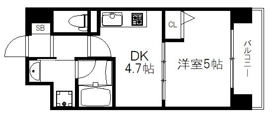 アクアプレイス京都西院 間取り