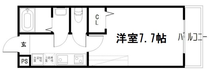 アークリード洛北 間取り