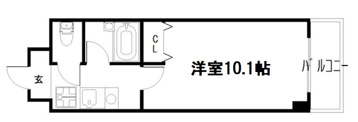 ドミトリィ御池 間取り