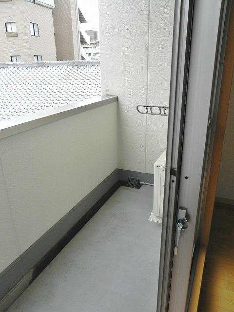 レゾン聖護院 ベランダ