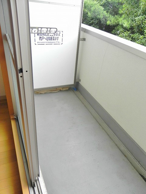 レゾン聖護院 ベランダ