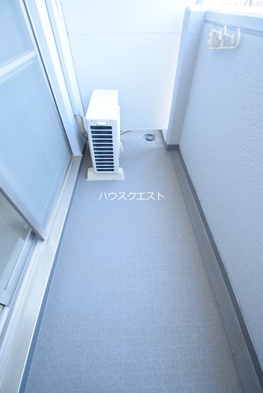 おおきに百万遍サニーアパートメント ベランダ