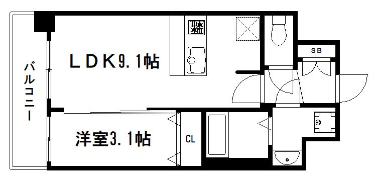 プレサンスTHE　KYOTO澄華 間取り