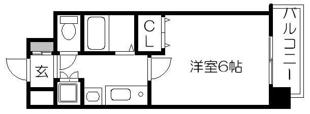 プレサンス京都御所東 間取り