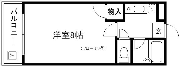 ベルヴィ武者小路 間取り