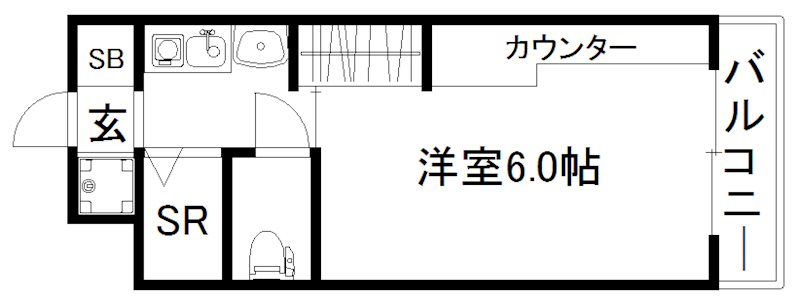 デトムワン烏丸一条 間取り