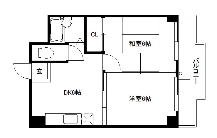 アクアエルフ上賀茂 間取り