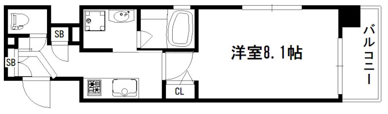 ベラジオ京都西大路 間取り