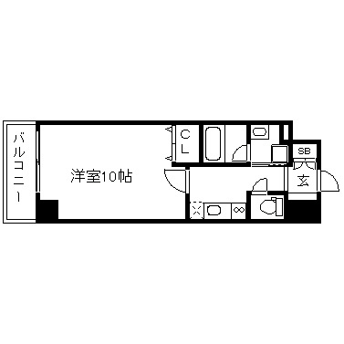 アスヴェル京都西大路御池 間取り
