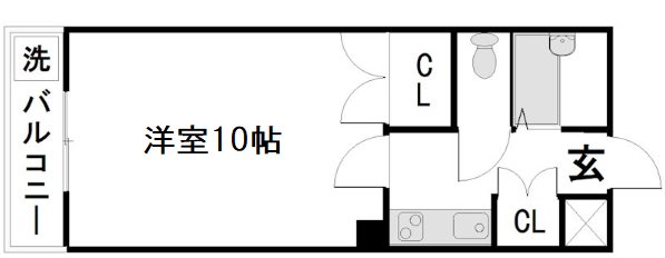 acuerdo仁王門（アクエルドニオウモン） 間取り
