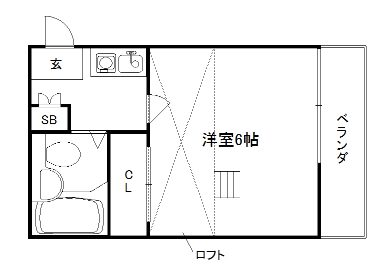 アレックス東福寺 間取り