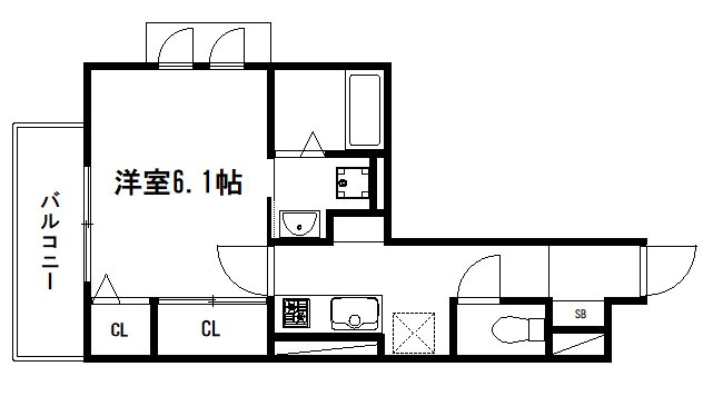 アリビオ向日町 間取り