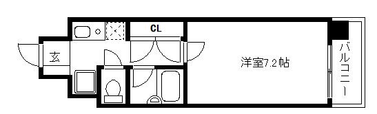CQレジデンス京都東山三条 間取り