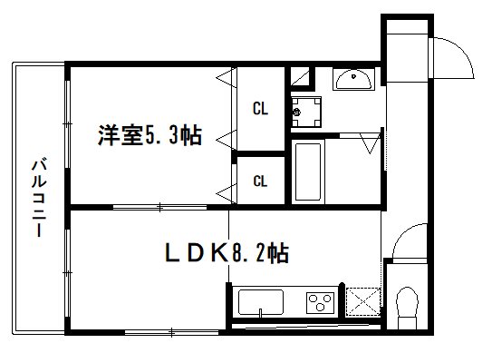 シエル西京極 間取り