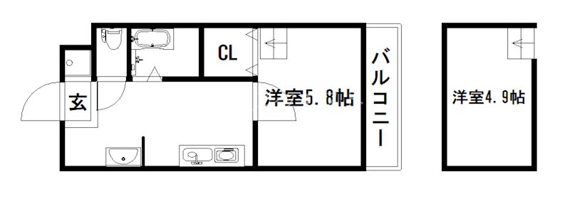 A.Y.M.堀川五条 間取り