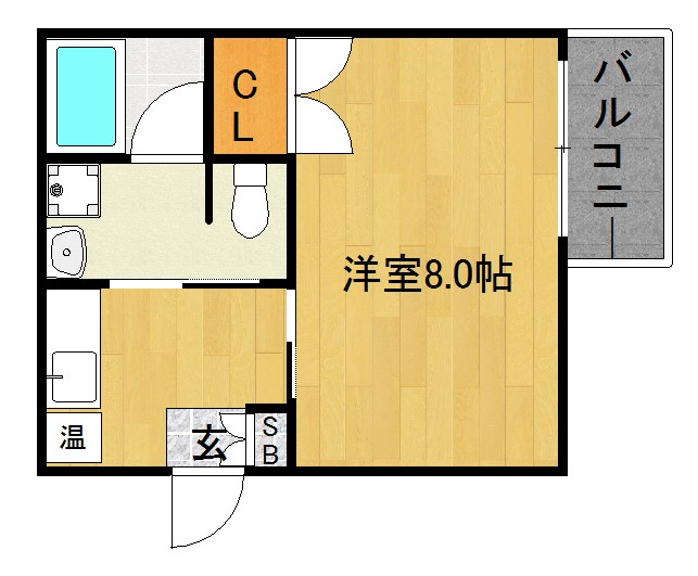 カルティエ・フルール 間取り