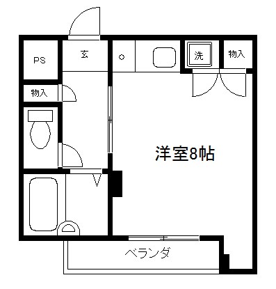 スパッションM＆J 間取り