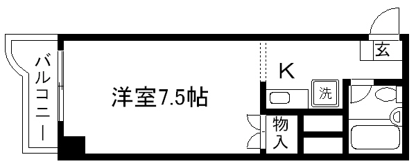 四条敷島ビル 間取り