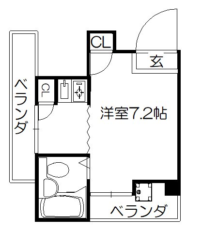 金閣コーポラス 間取り