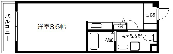 ランブラス衣笠 間取り