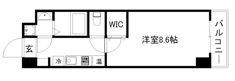 北野エスポワコリン 間取り