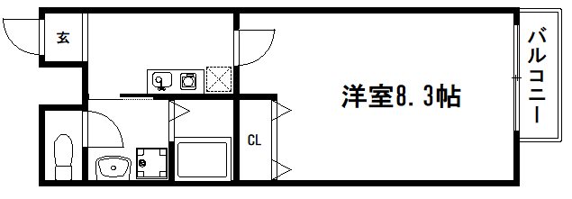 アンプルールエアリーズ 間取り
