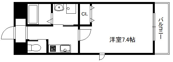 プラリア竹田 間取り