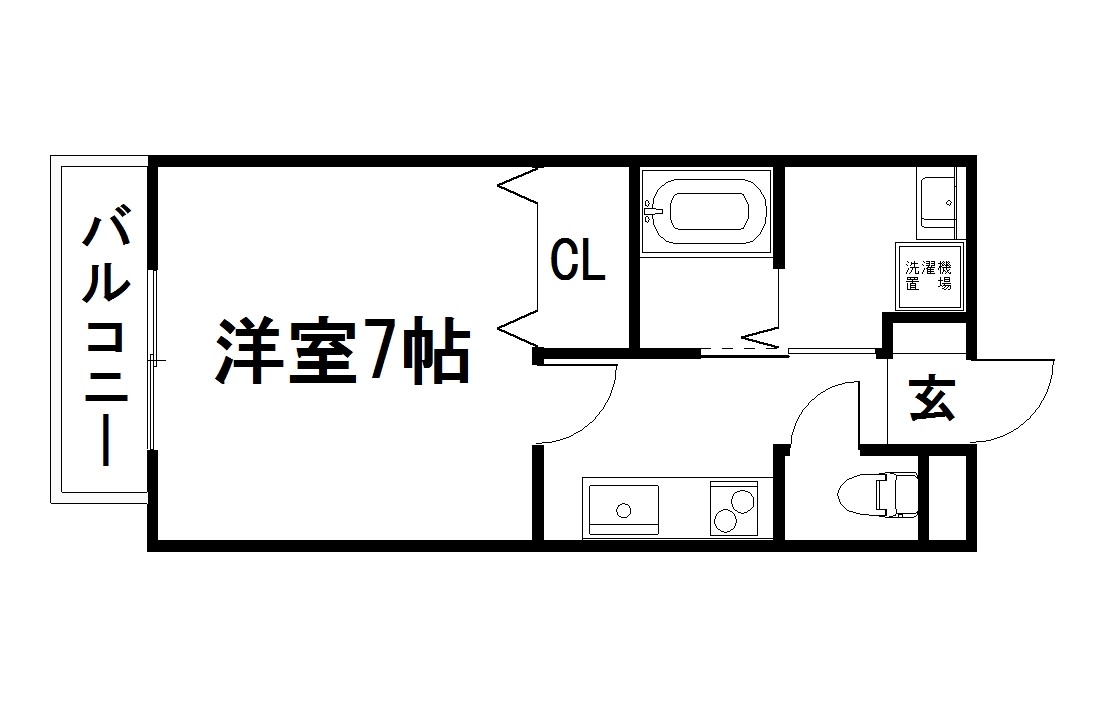 アムールエスペランサ北白川 間取り