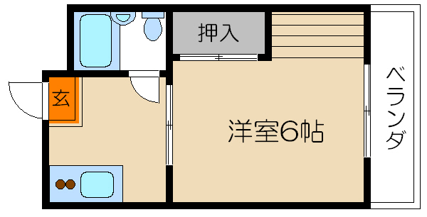 ハイム蓮月 間取り